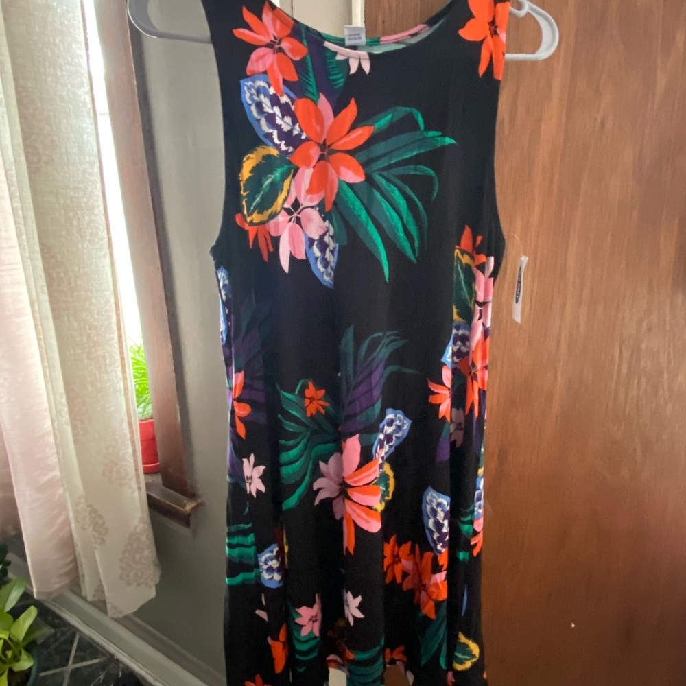 This loose fit dress